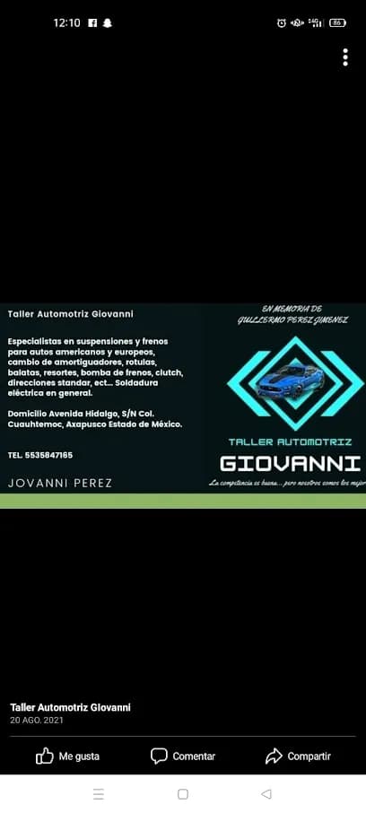 Foto de Taller Automotriz Giovanni